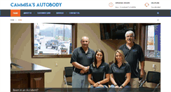 Desktop Screenshot of cammisasautobody.com