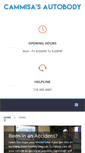 Mobile Screenshot of cammisasautobody.com